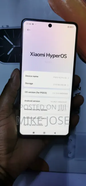 Xiaomi Poco X5 Pro 256 GB Black