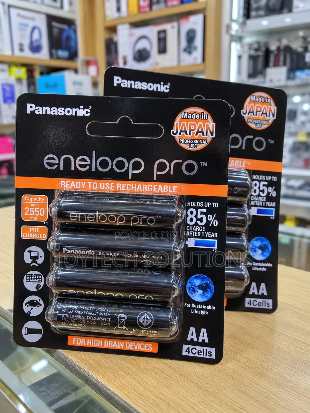 Heavy Duty Double AA Batteries for Flashlights and Gaming Devices
