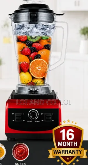 5 Litres GS-1683 5000W 2 in 1 Globalstar Commercial Blender