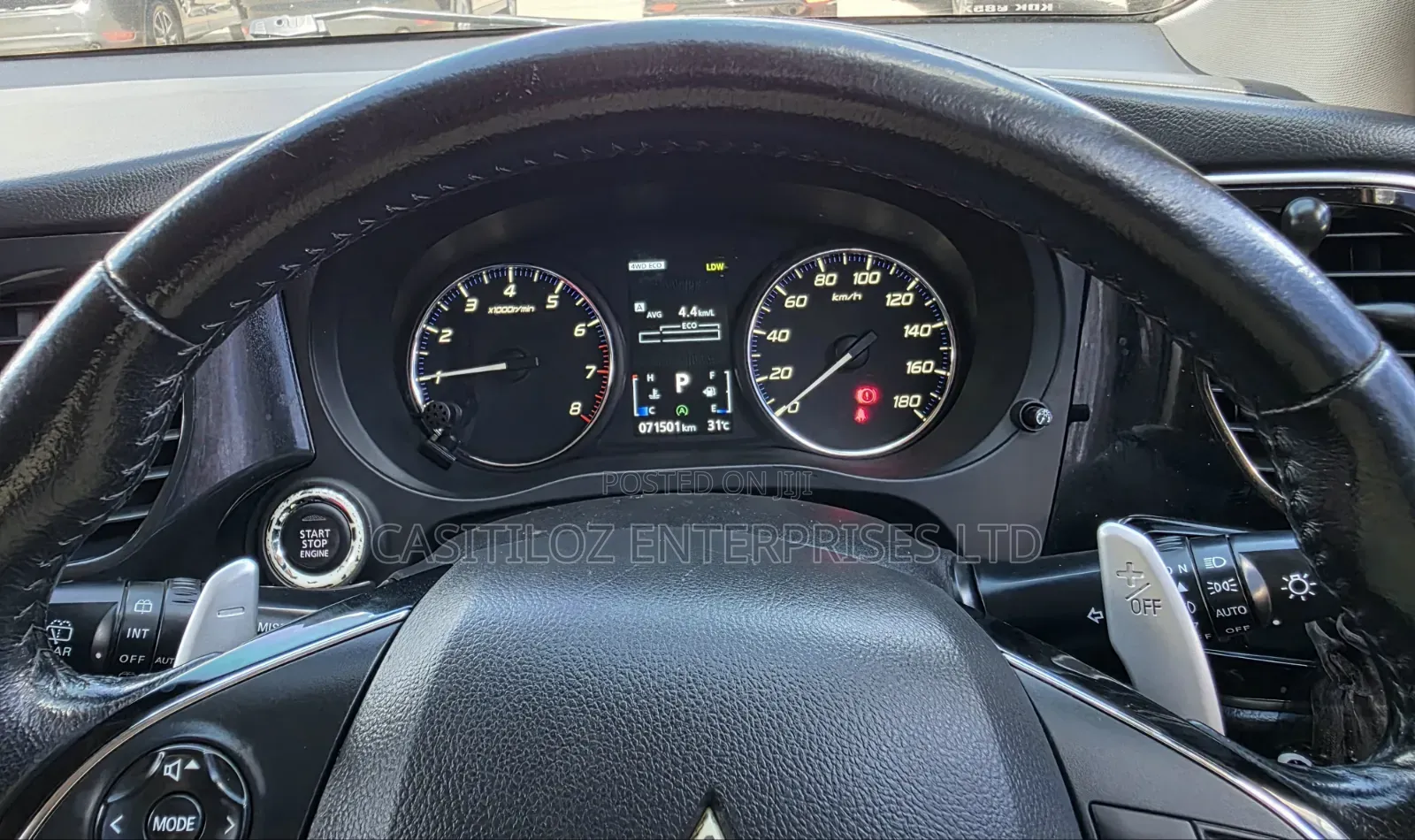 Mitsubishi Outlander 2.4 PHEV AWD 2015 Black