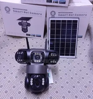 VTS28-G 6MP High Defination Triple Lens Wi-Fi Solar Security Camera