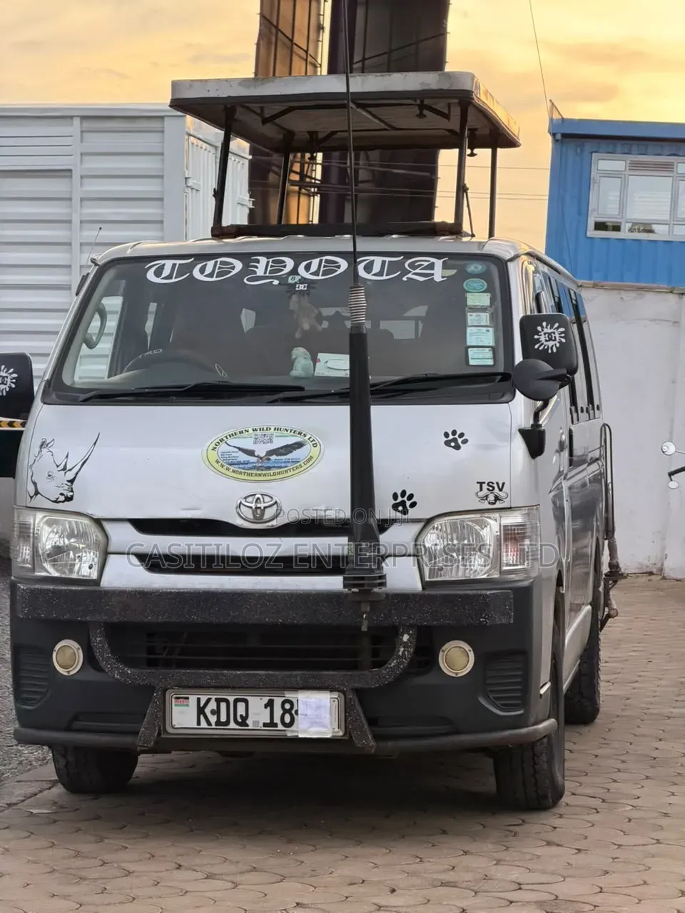 Toyota HiAce 2017 Silver