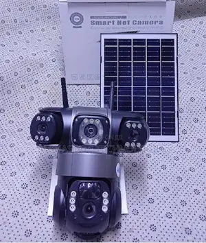 VTS- 28 Outdoor CCTV Tripple Lens 4G Simcard Remote Antitheft Camera