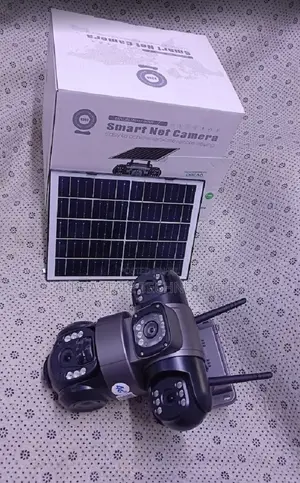 Three Screen View Wifi Enabled Solar Camera With Humanmotion Detection