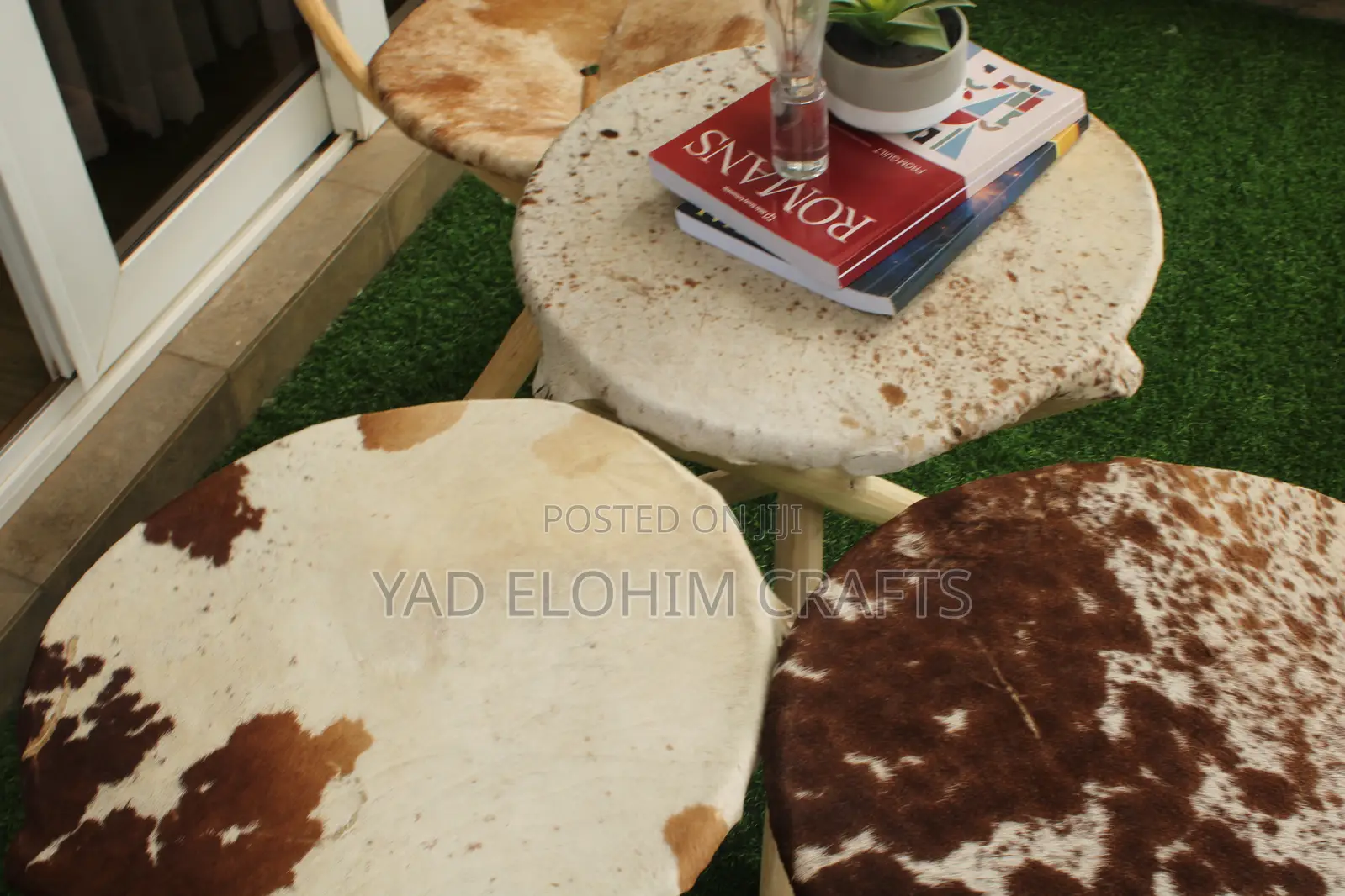 Hide Chairs & Tables
