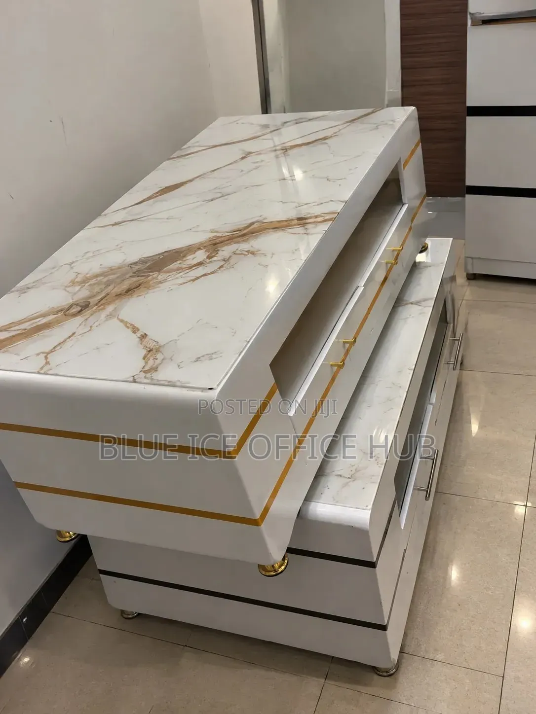 Modern White Coffee Table