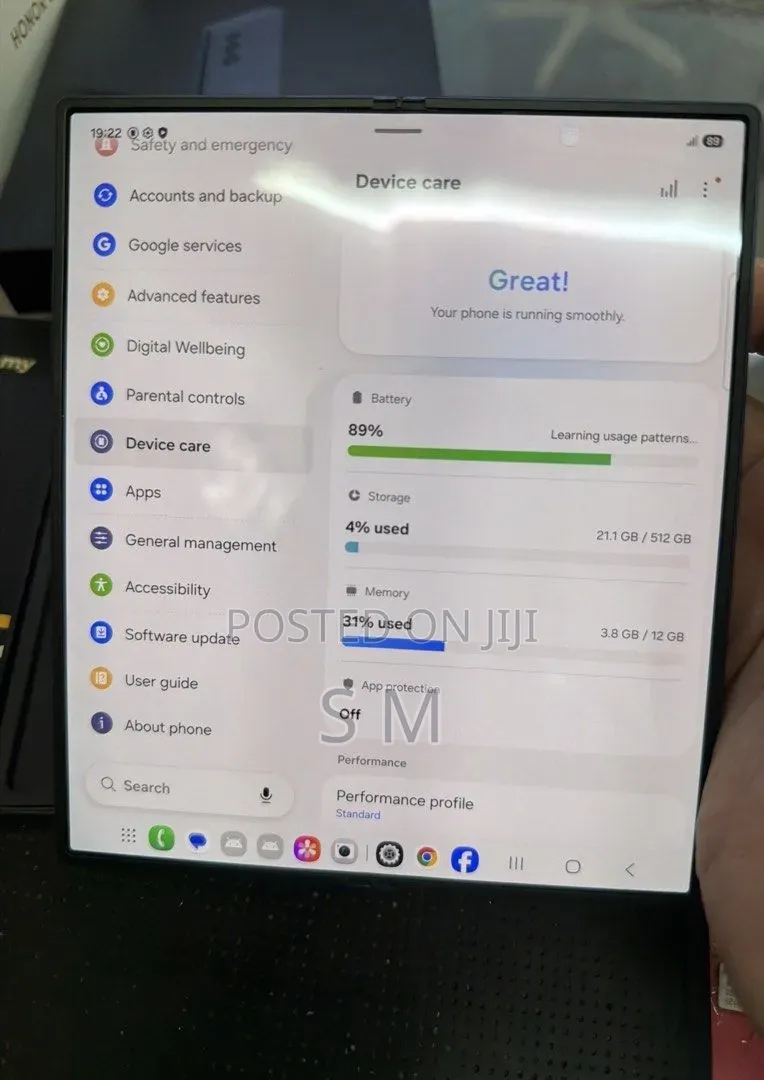 Samsung Galaxy Z Fold6 1 TB Blue