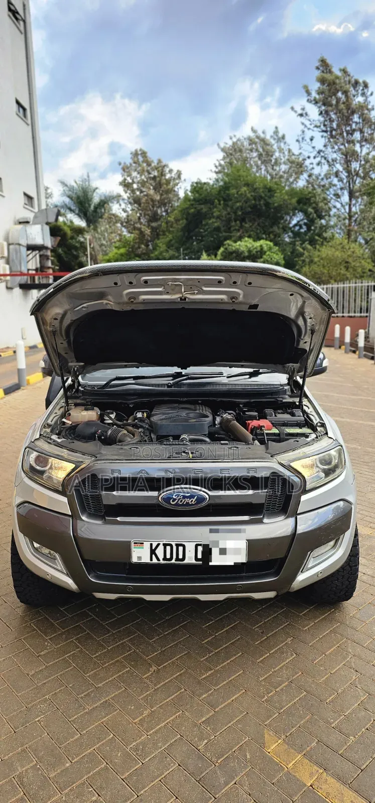 Ford Ranger Wildtrak 2016 Silver