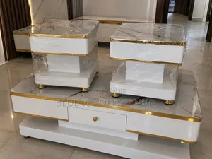 Modern Coffee Table With Stool
