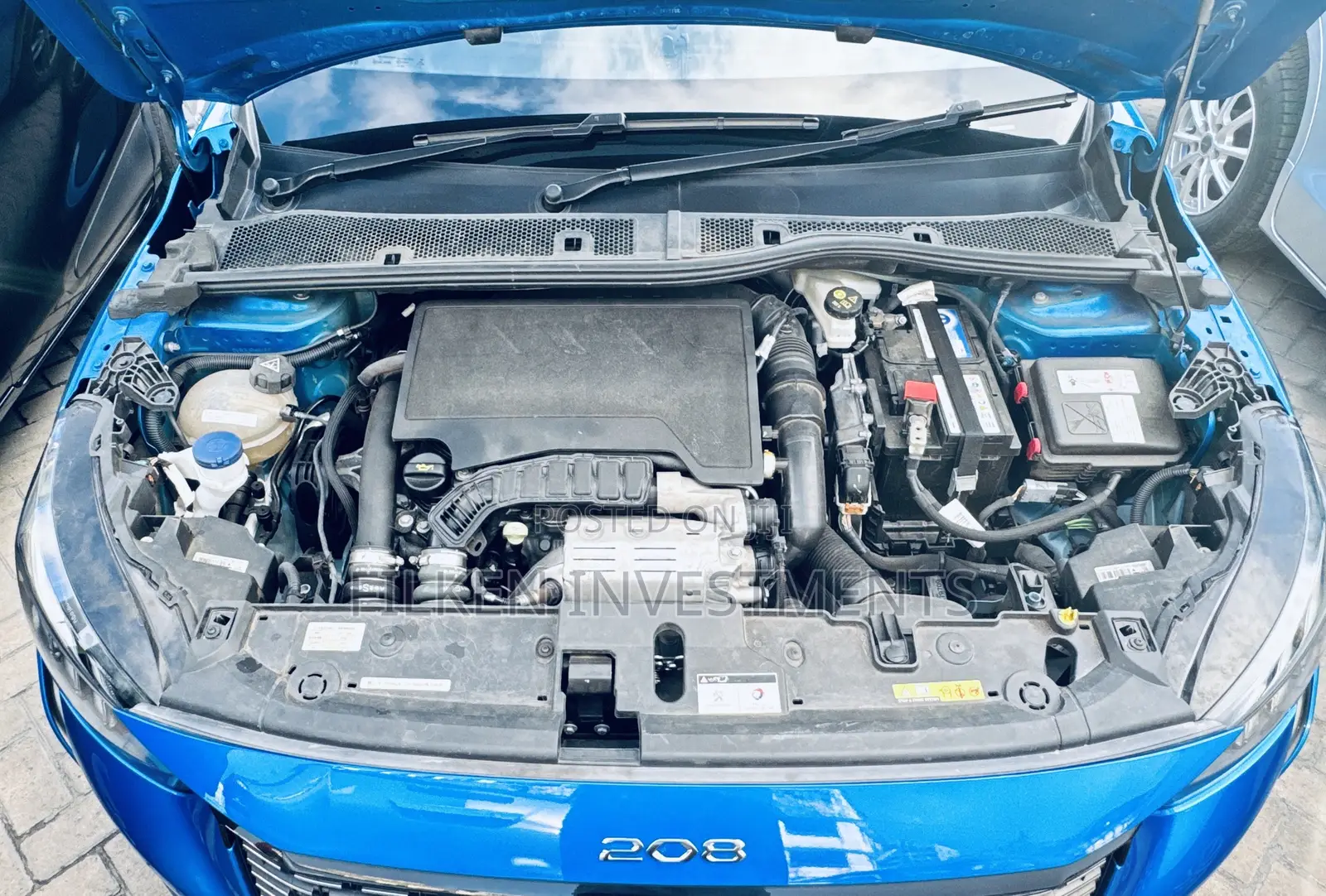 Peugeot 208 2021 Blue