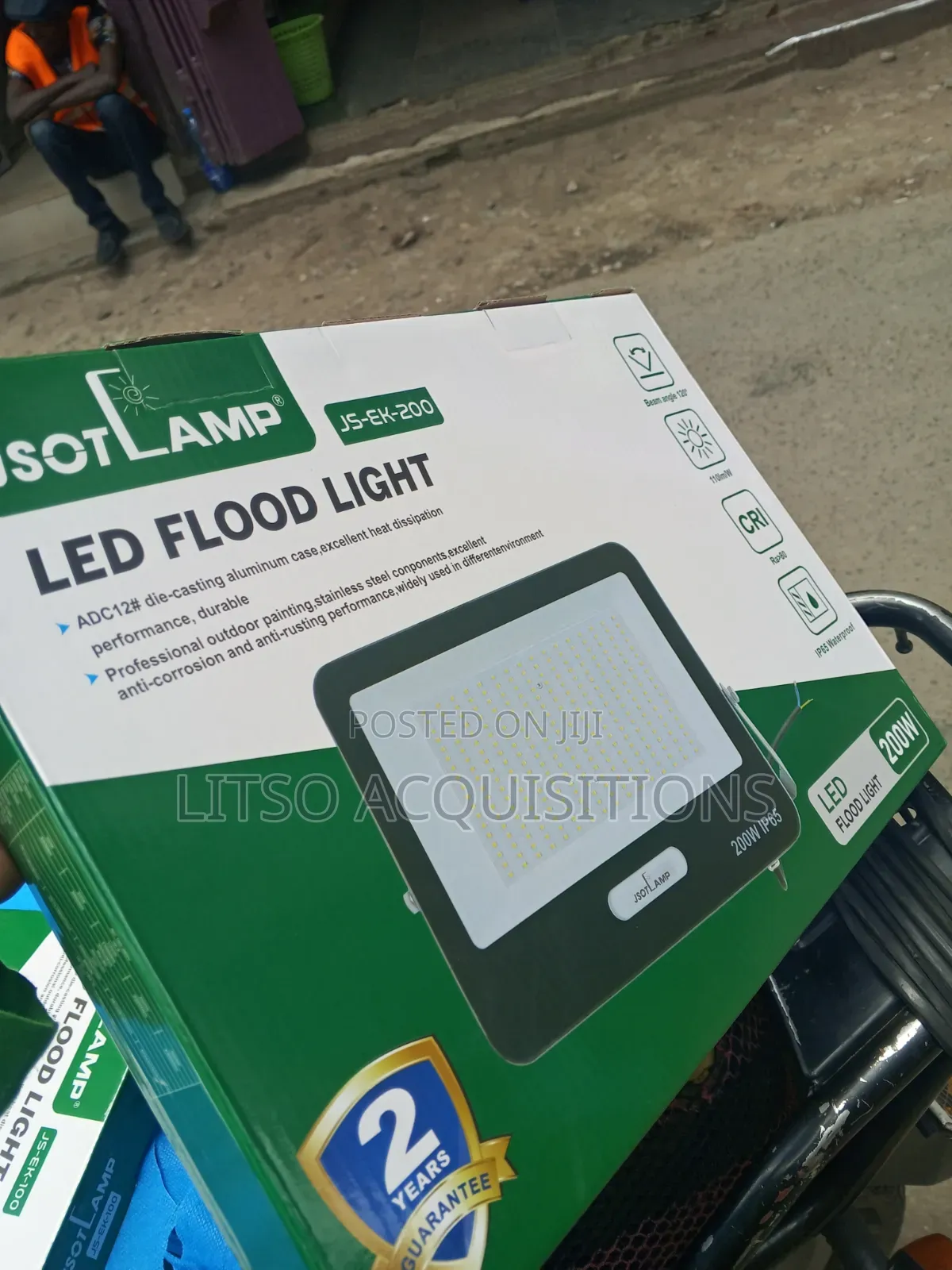 200W LED Floodlight JOSOTLAMP IP65 Outdoor Security Lighting
