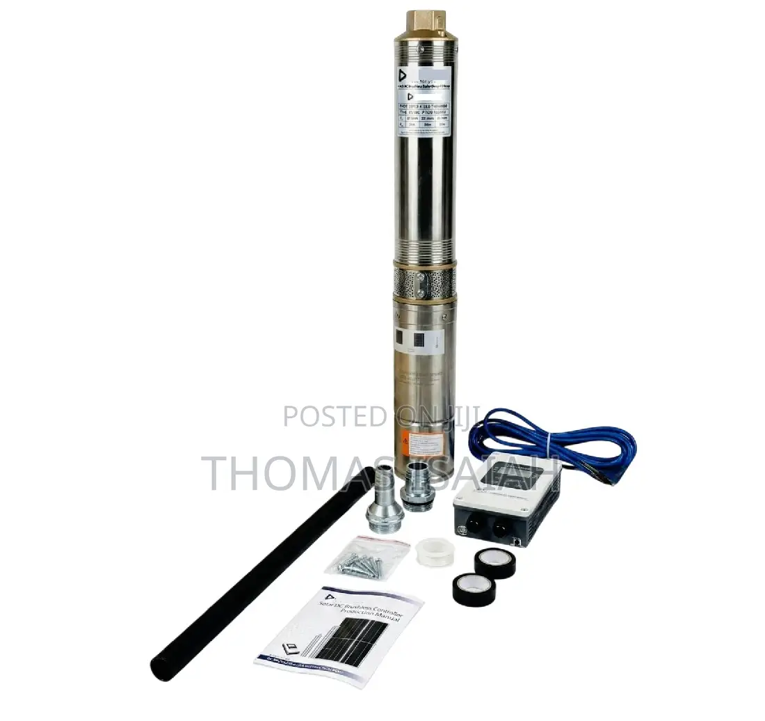 96V 750W 90m Brushless Solar Pump With Controller
