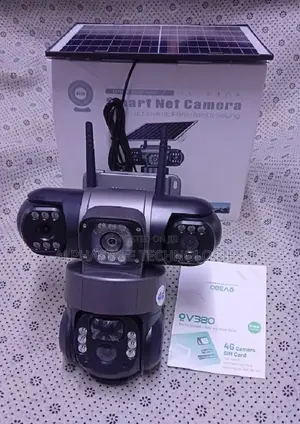 High-Definition Video 4G Cameras Triple-Lens CCTV Camera