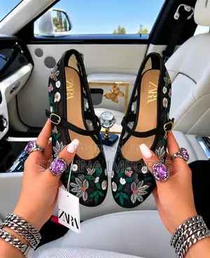 FLORAL BALLERINA FLATS the Gorgeous Floral Design Sizes: 37–42