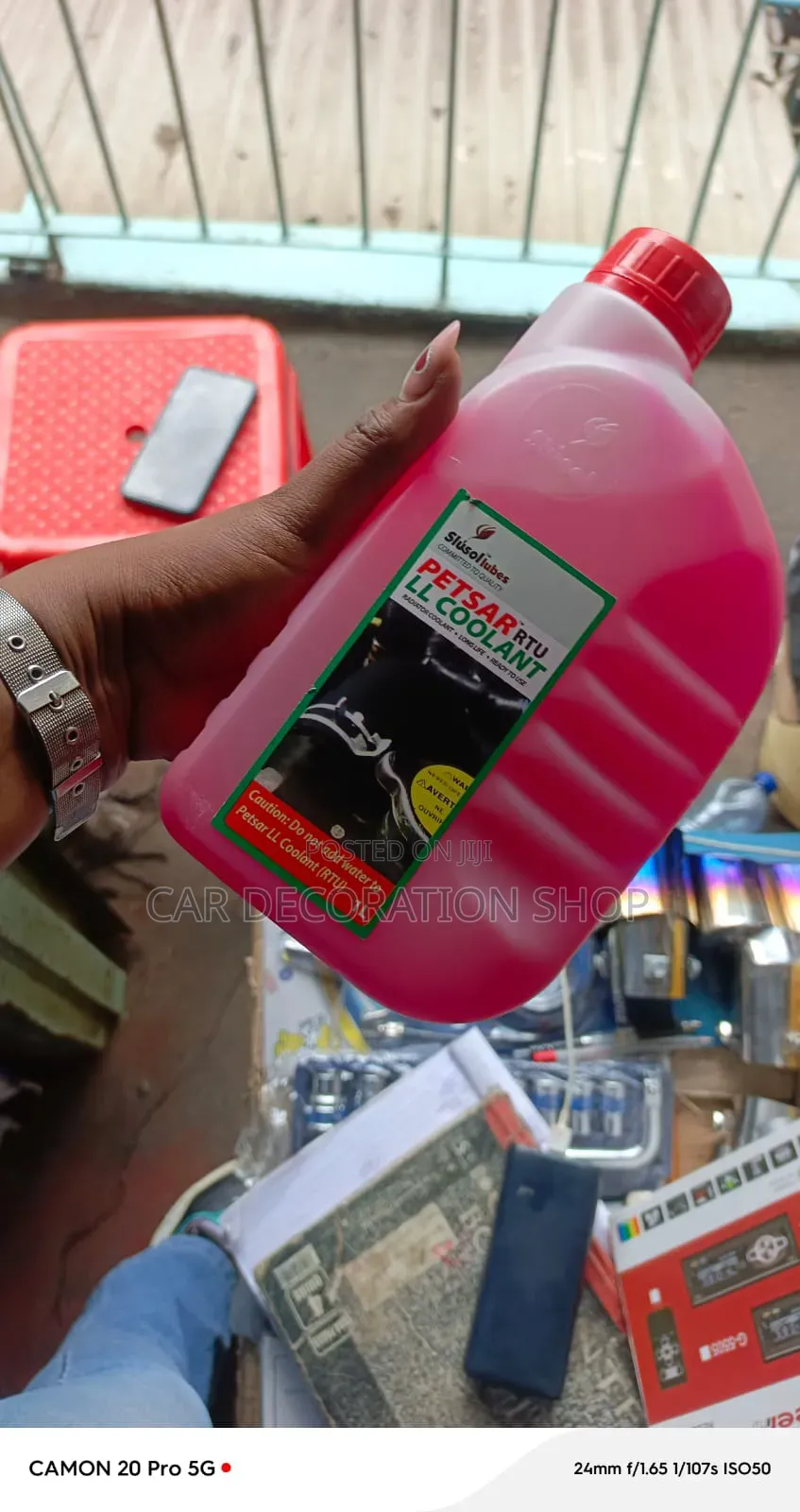 2Litres Pink Petsar Coolant Protect Cooling System From Rust& Corrosio