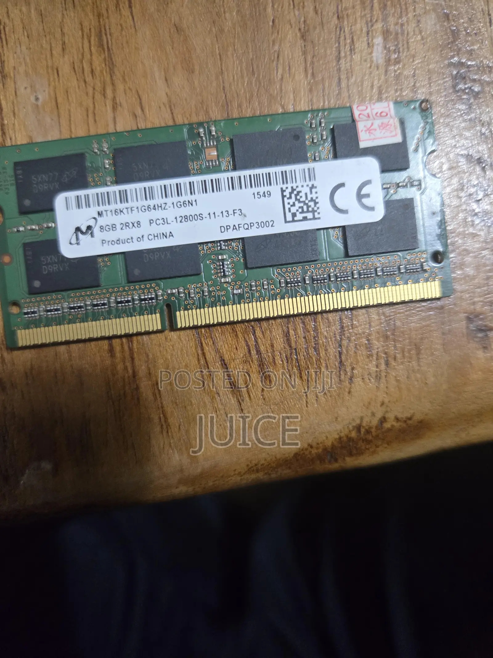 Micron Ddr3l 8GB