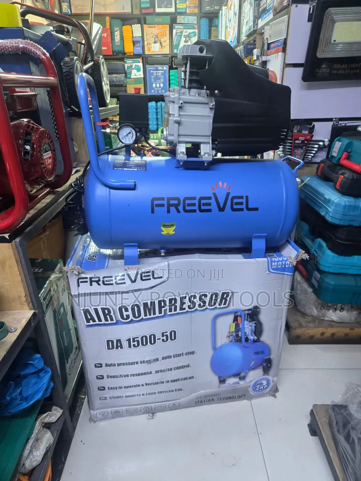 Freevel DA Air Compressor 50-Liter Tank Capacity 1500W / 2 HP Motor