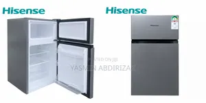 Hisense 91L Double Door Fridge | Only 3 Months Used | Silver