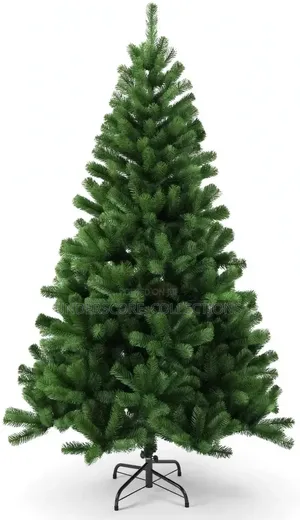 Tall Full 6-Foot Green PVC Tree With 600 Tips for Extra Lush Fullness,