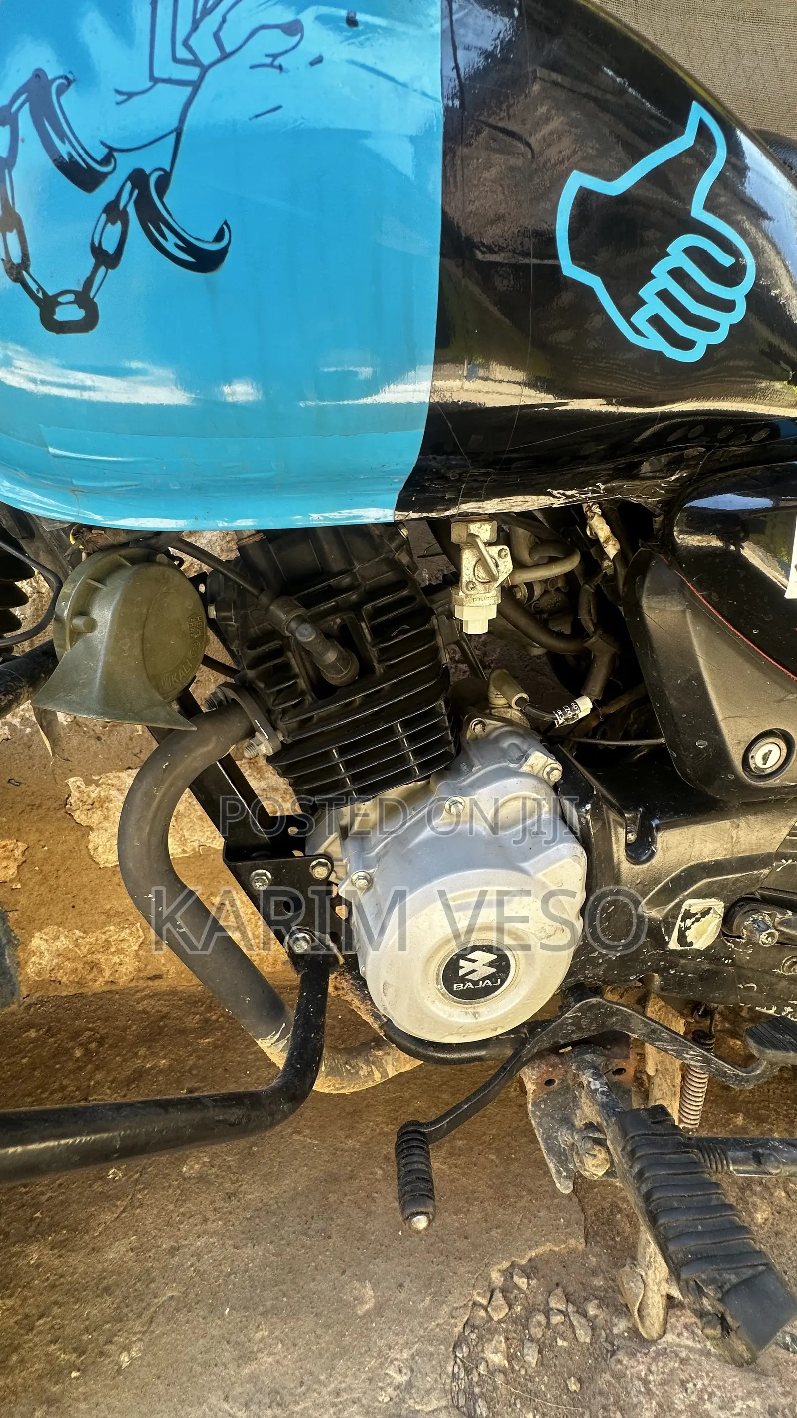 New Bajaj Boxer 125 2025 Blue