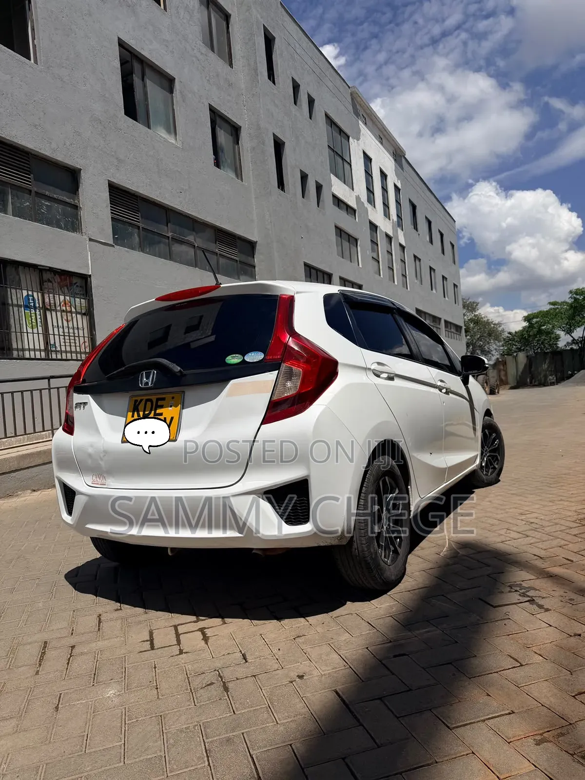 Honda Fit 2014 White