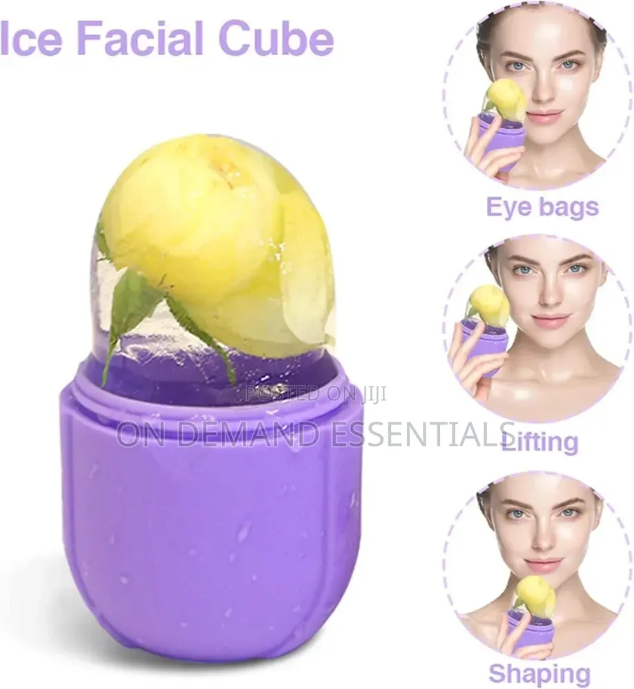 *Face Ice Roller Mould 6x11.4 Cm Ice Facial Massage