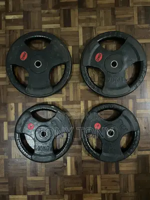 Standard Rubber Coated Tri Grip Plates