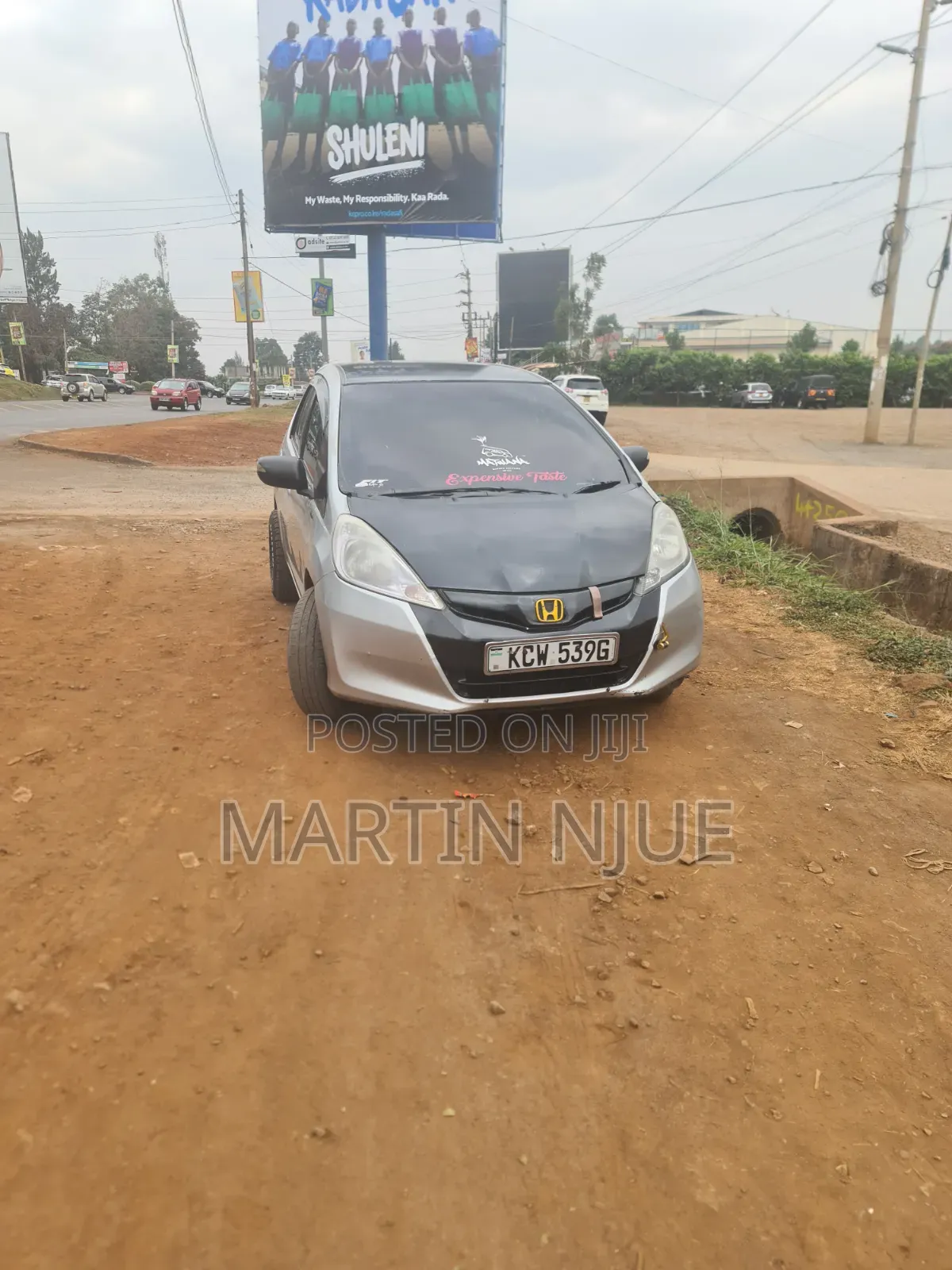 Honda Fit Automatic 2012 Silver