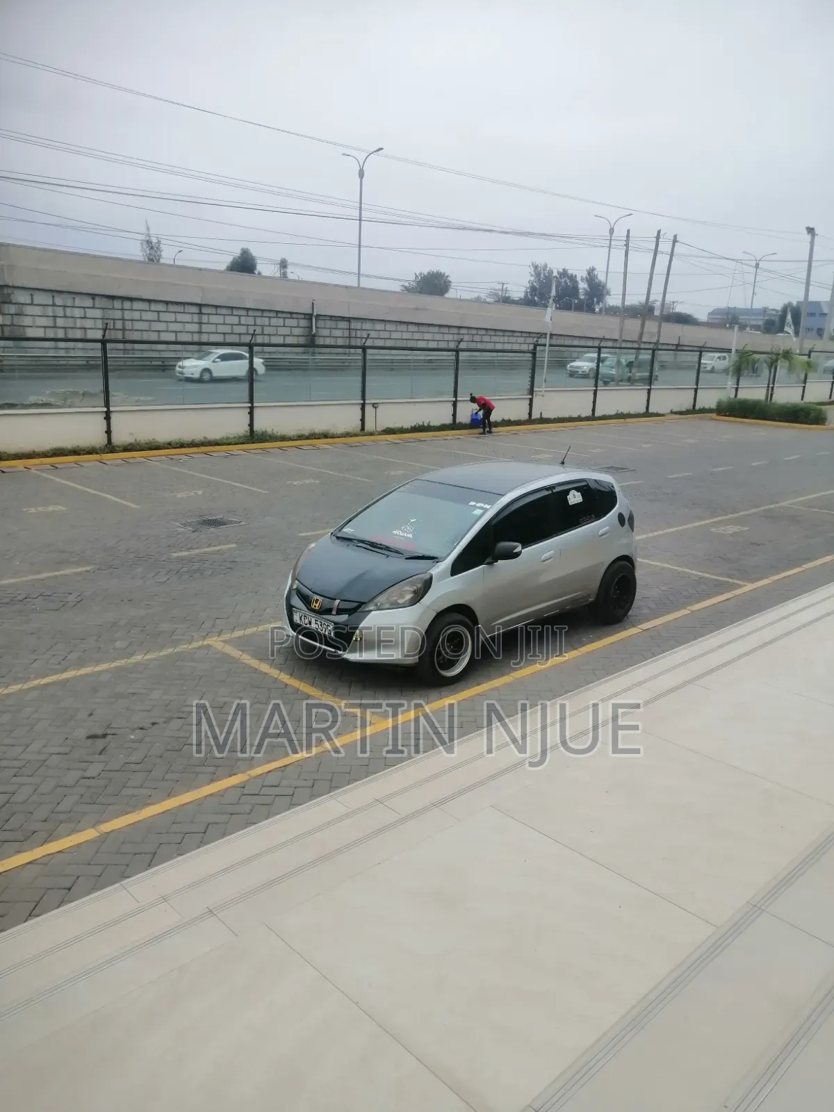 Honda Fit Automatic 2012 Silver