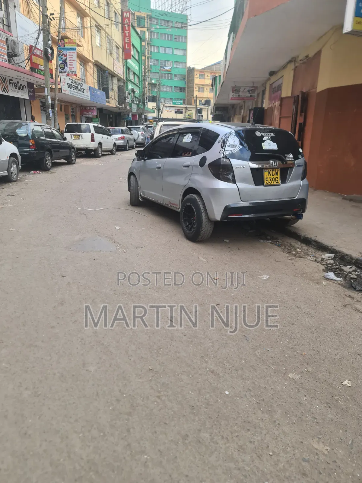 Honda Fit Automatic 2012 Silver