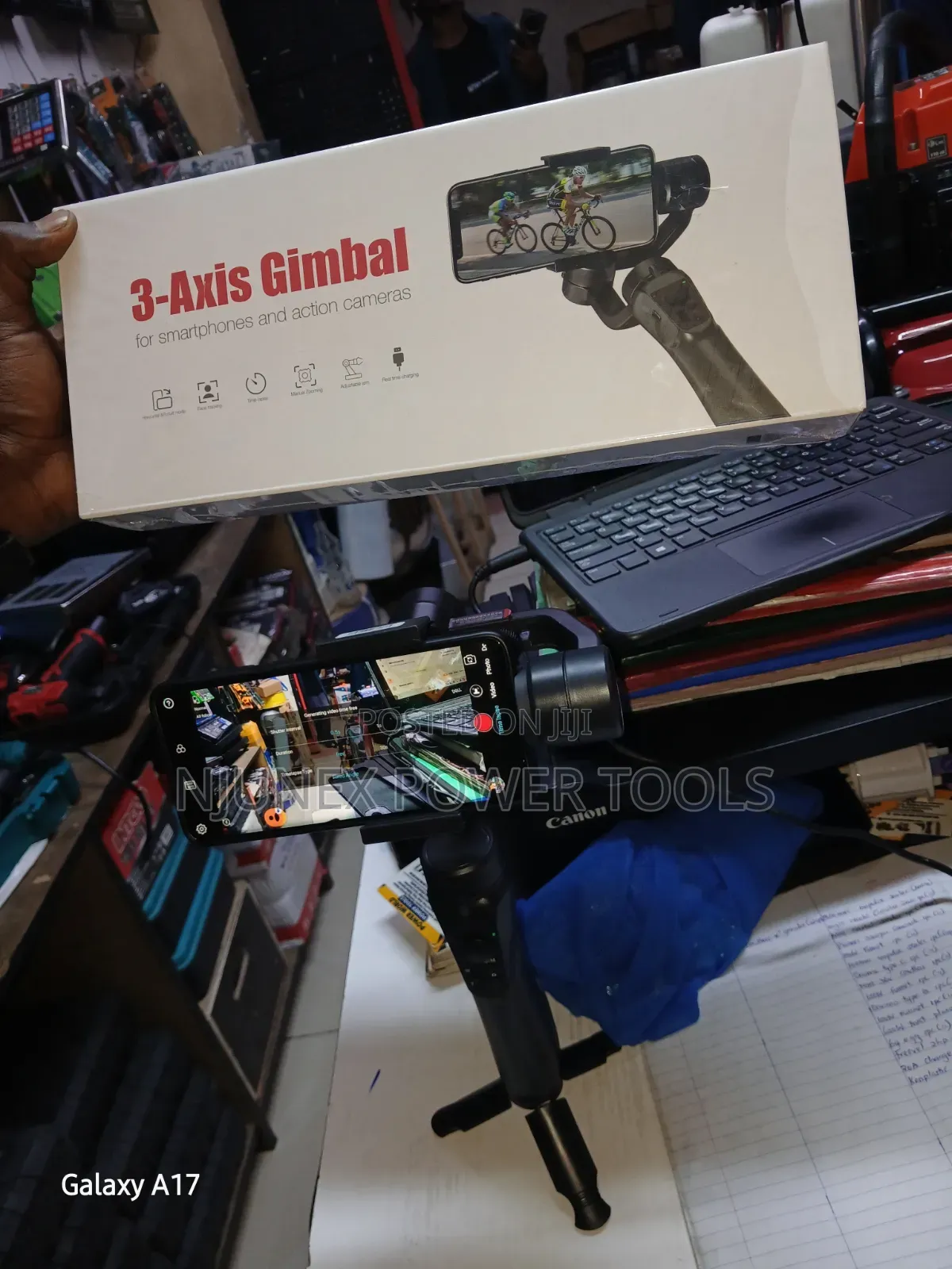 Portable Handheld Gimbal Stabilizer 3-Axis