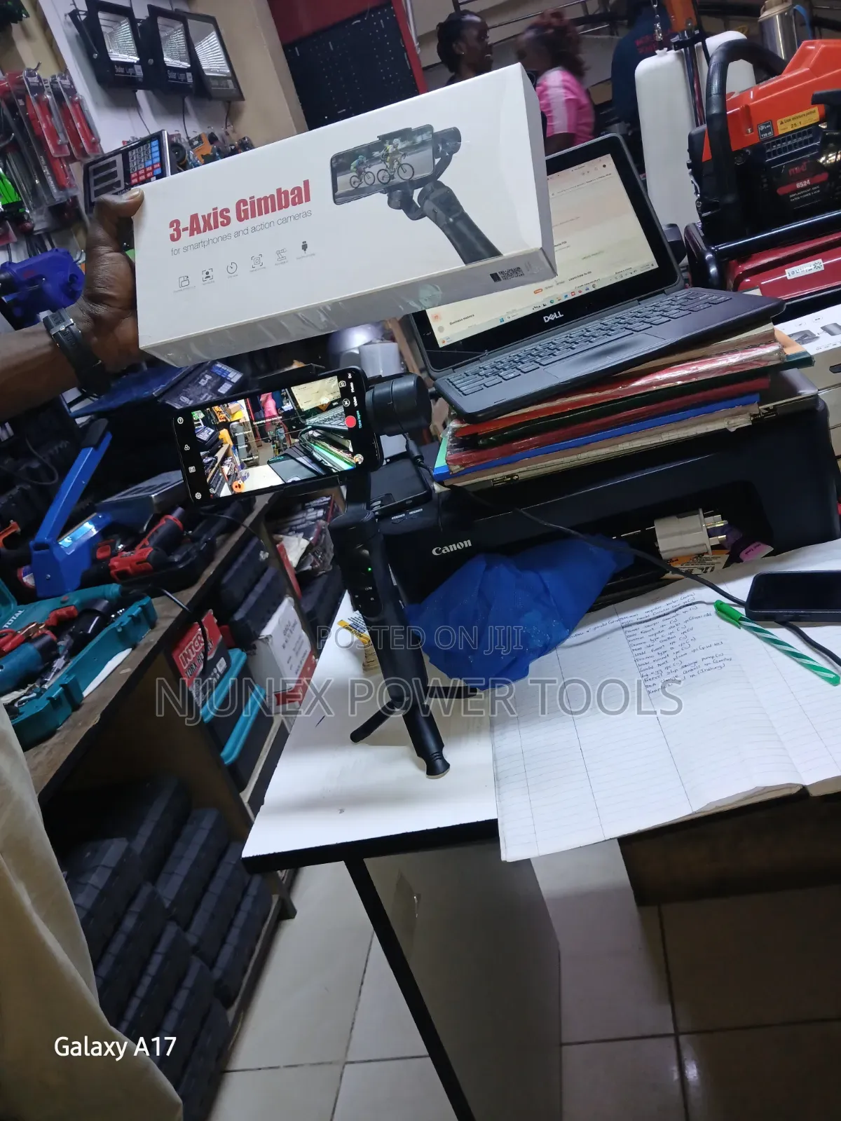 Portable Handheld Gimbal Stabilizer 3-Axis