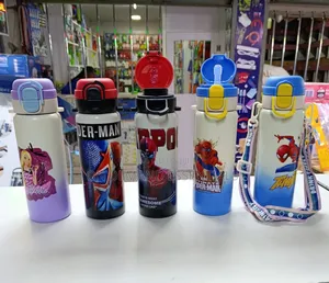 *Insulated Leak Proof Stainless Disney Cartoon Flask Double Lid