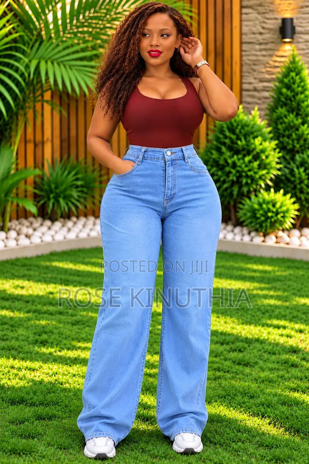 Quality Mummy Jeans Size :27-34