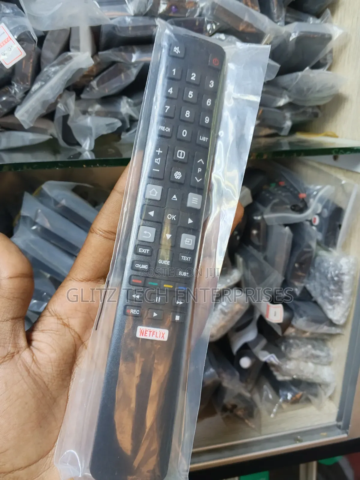 Original TCL Smart TV Remote Control With Netflix Key