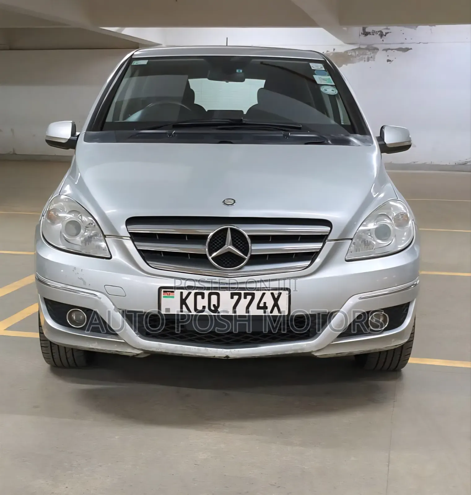 Mercedes-Benz B-Class 2012 Silver