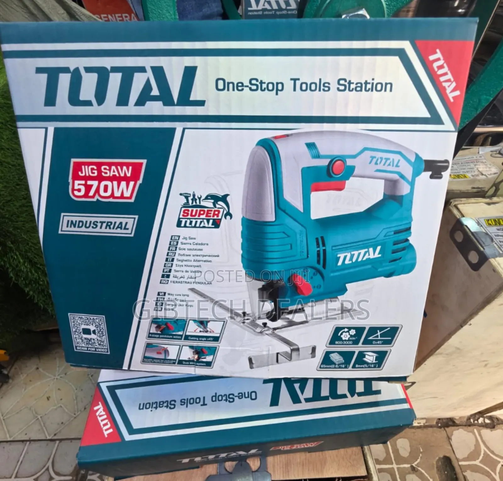 Total Jigsaw 570w Heavy Duty