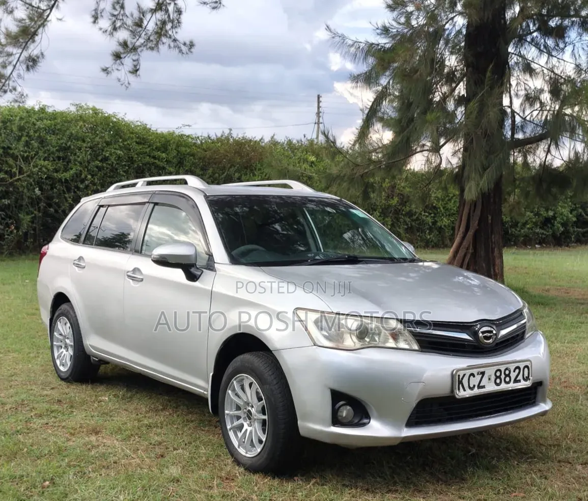 Toyota Corolla Fielder 2013 Silver