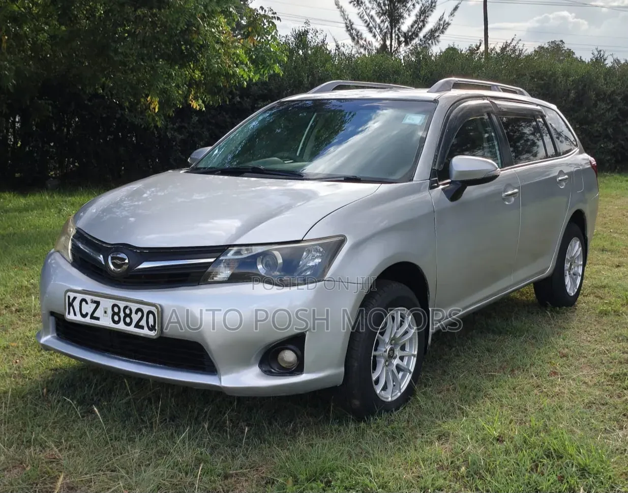 Toyota Corolla Fielder 2013 Silver