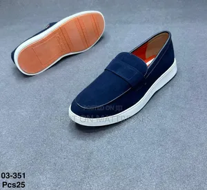 Men's Casual Slip-on Loafers. Available in Blue/Black/Brown/Green.