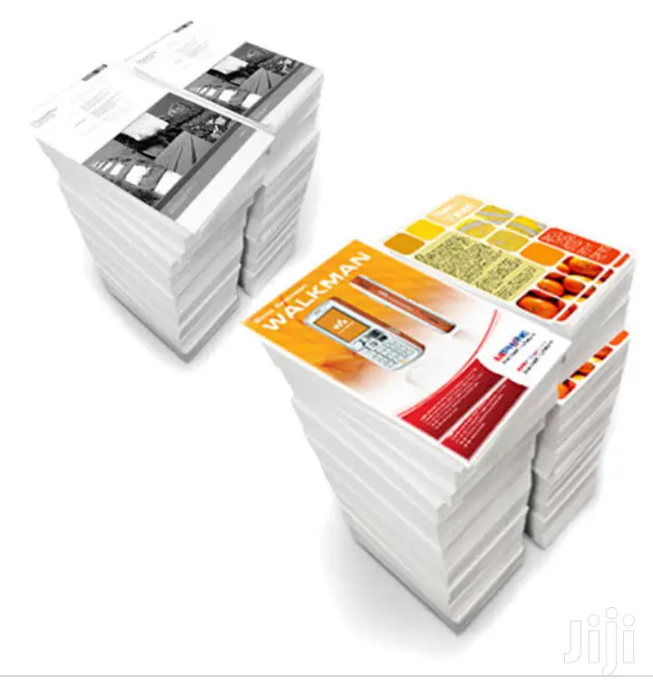 Both Colored And Black And White Printing,