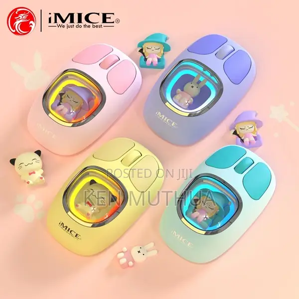 iMICE W-540 Dual Mode Rechargeable Wireless Mouse Type- C Rechargeable
