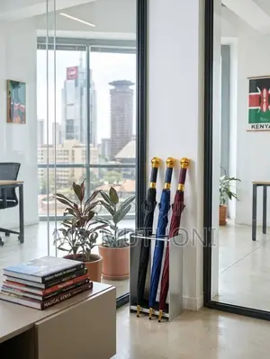 Compact or Long-Handle Umbrella With a Storage Sleeve