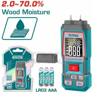Total Wood Moisture Meter 2-70%