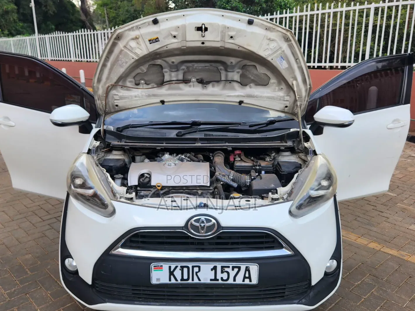 Toyota Sienta 2016 White
