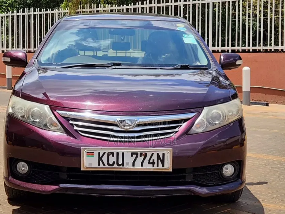 Toyota Allion 2012 Maroon