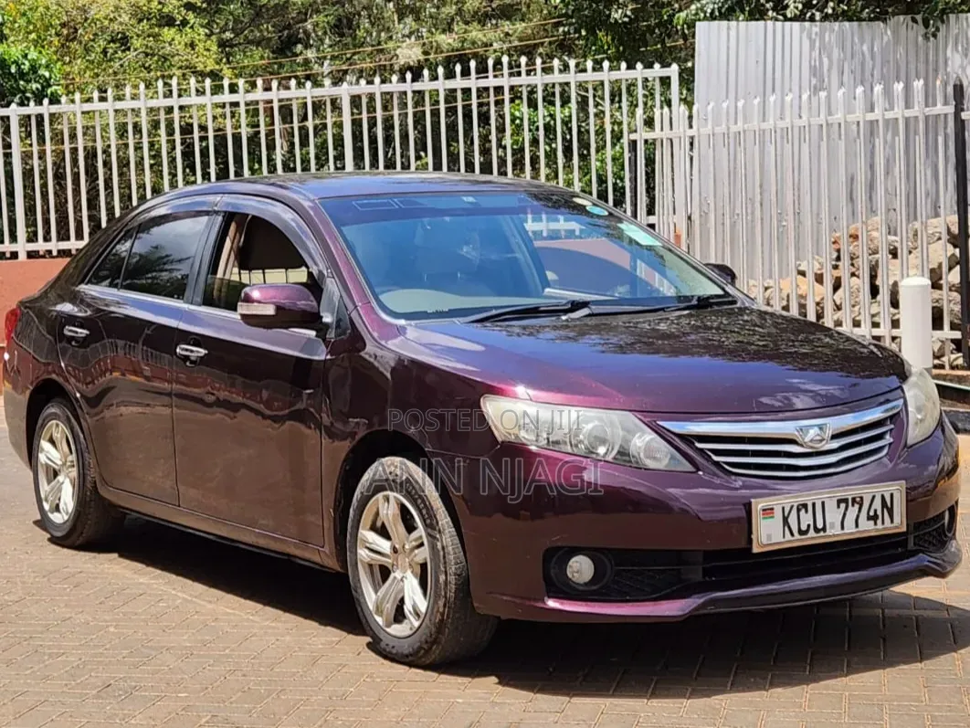 Toyota Allion 2012 Maroon