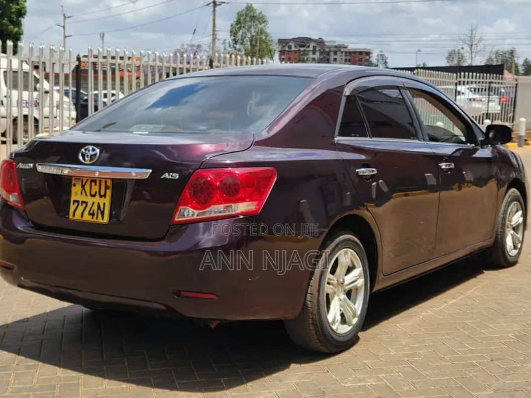 Toyota Allion 2012 Maroon