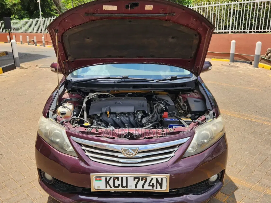 Toyota Allion 2012 Maroon