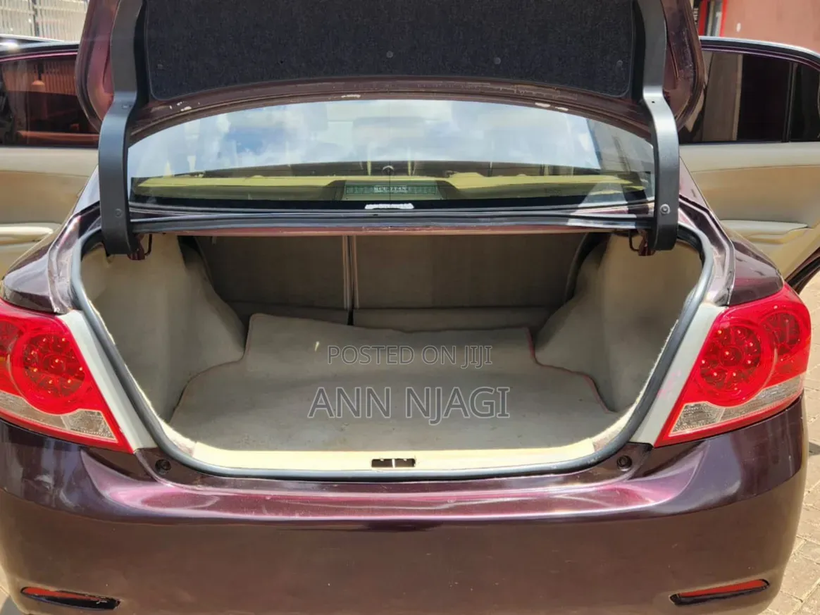 Toyota Allion 2012 Maroon